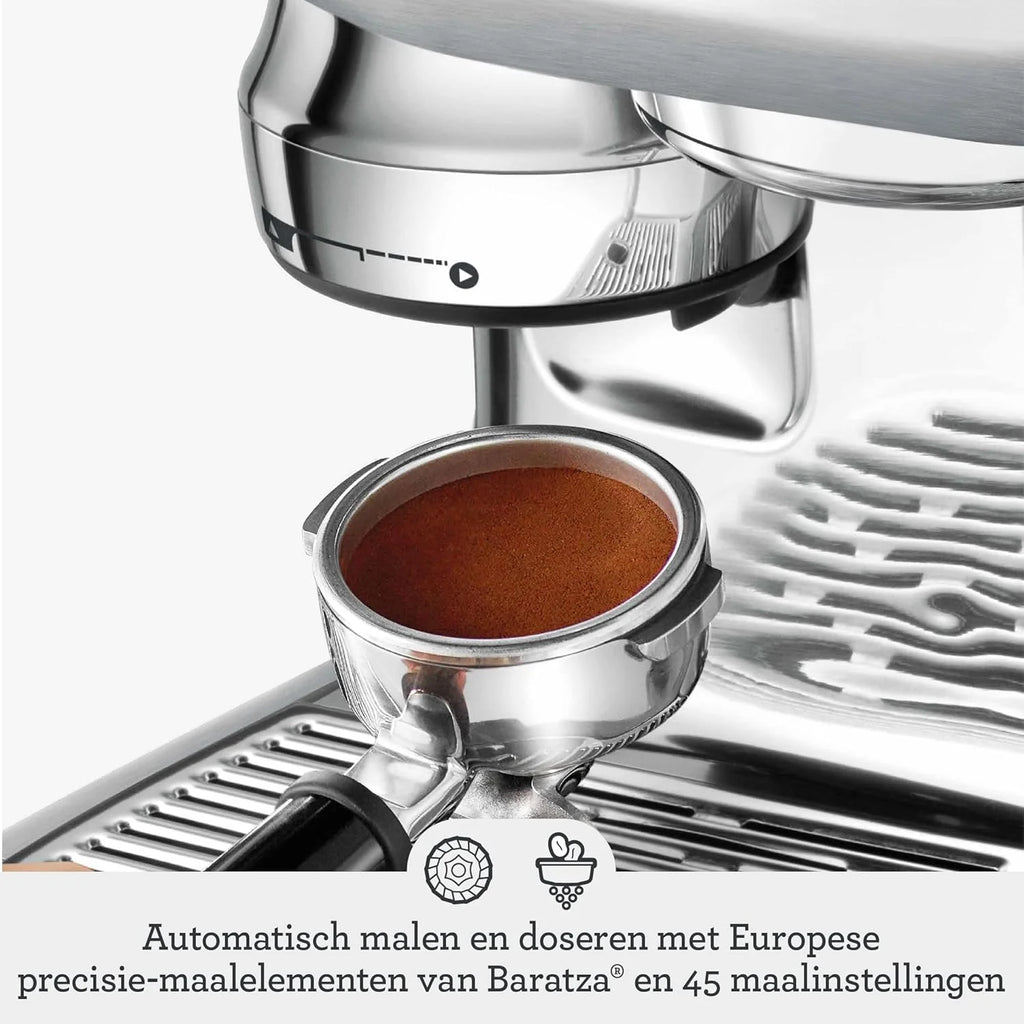 Sage - The Oracle Jet, Professional Coffee Machine with Manual and Automatic Milk Frother, Stainless Steel, Stal Nierdzewna