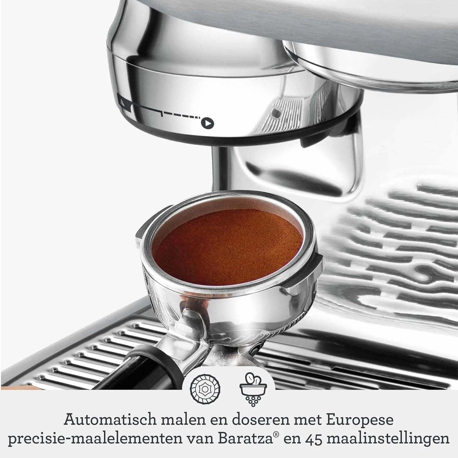 Sage - The Oracle Jet, Professional Coffee Machine with Manual and Automatic Milk Frother, Stainless Steel, Stal Nierdzewna