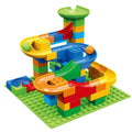 Brick Ball Run for Kids - 514-Piece Interactive Track Set