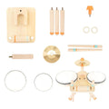 Wooden Baby Drum Toy Precision-Tuned Acoustic for Early Musicians