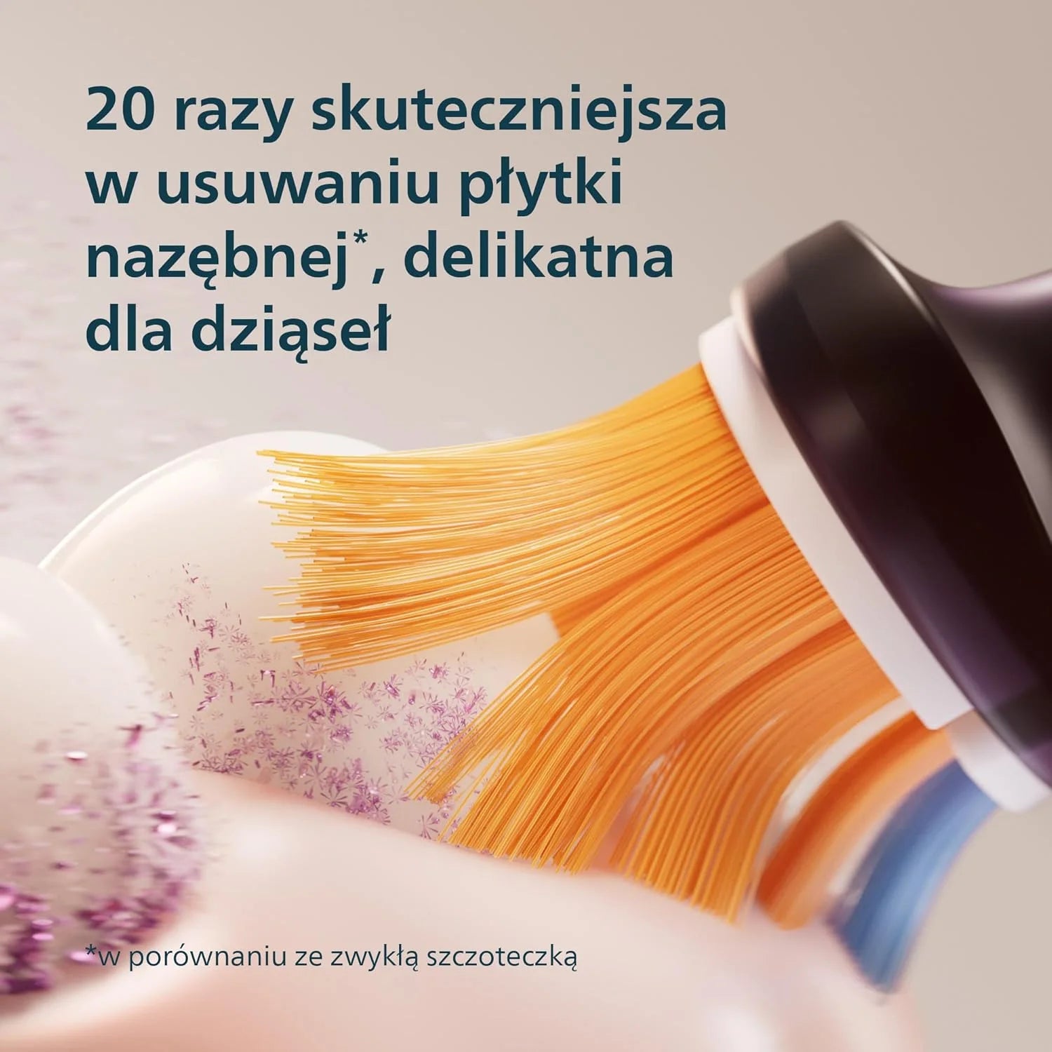 Philips Sonicare DiamondClean 9900 Prestige Elektryczna szczoteczka do zębów z technologią SenseIQ i aplikacją, 5 trybów szczotkowania, etui podróżne do ładowania, kolor ciemnogranatowy, HX9992/45