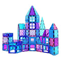 Magnetic Tiles Set 100PCS, Girls Building Blocks Toy 3D Castle