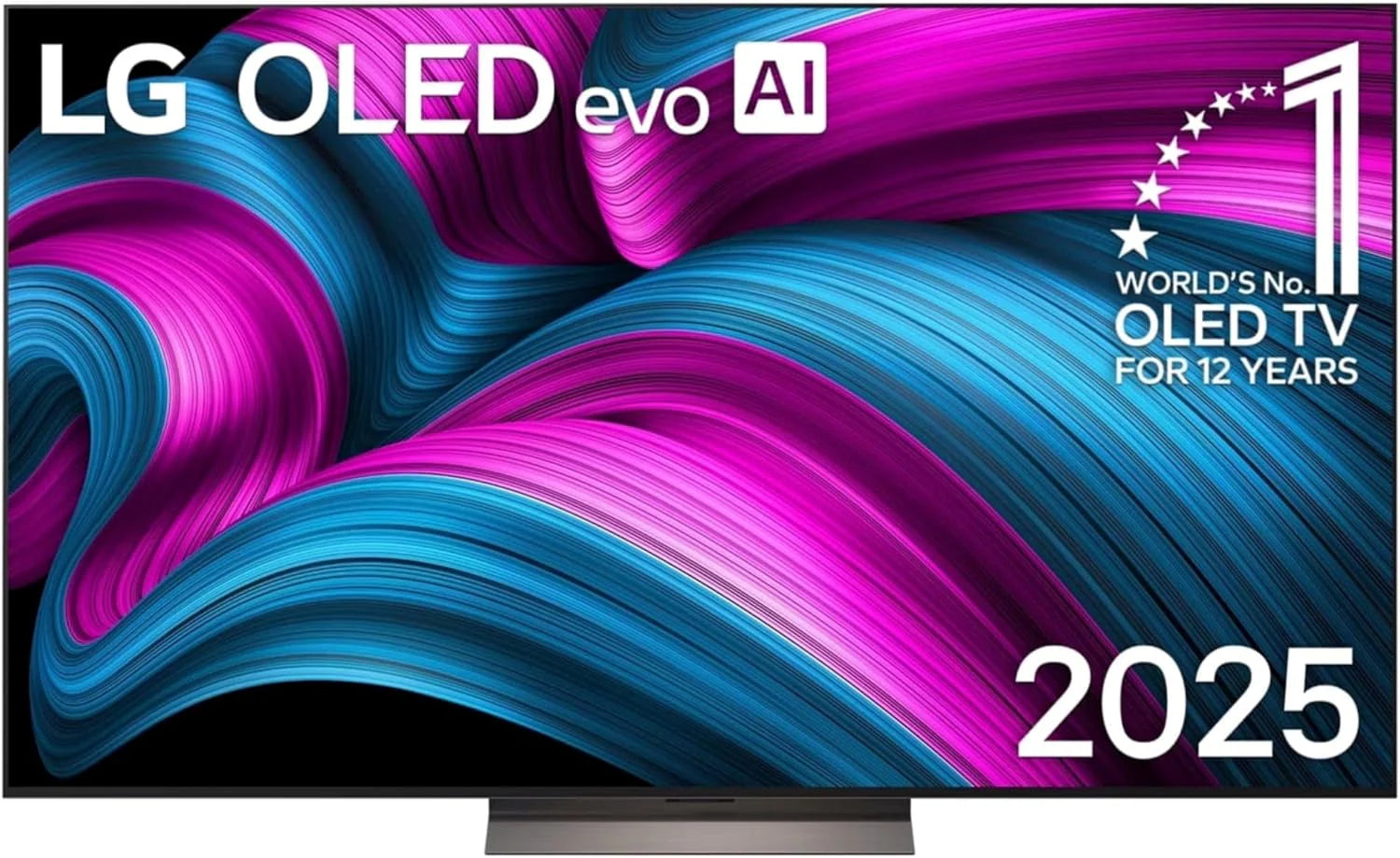 LG OLED55C5ELB Telewizor 55 (139 cm) 4K OLED evo AI (procesor AI 2025 i webOS 25, 120 Hz (VRR do 144 Hz)) [rok modelowy 2025]