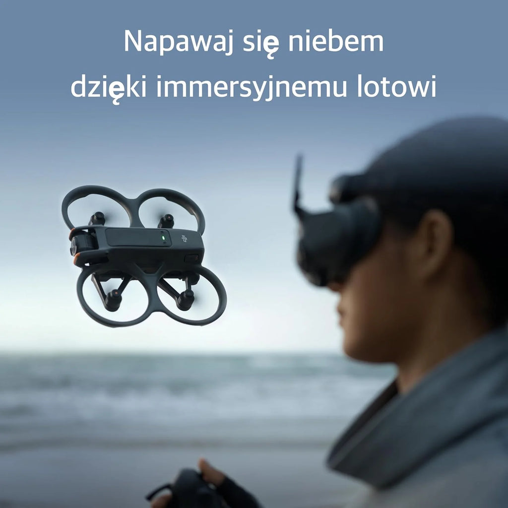 Dji Avata Combo 6941565980083 Dron, Czarny/Szary, 155° Pola Widzenia
