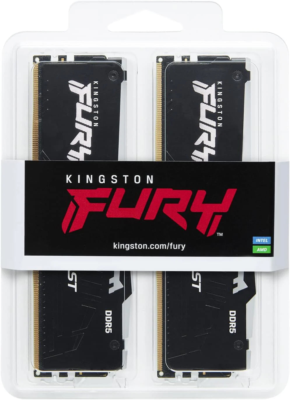 DDR5 64GB KIT 2x32GB PC 6000 Kingston FURY Beast RGB EX KF560C36BBEAK2-64