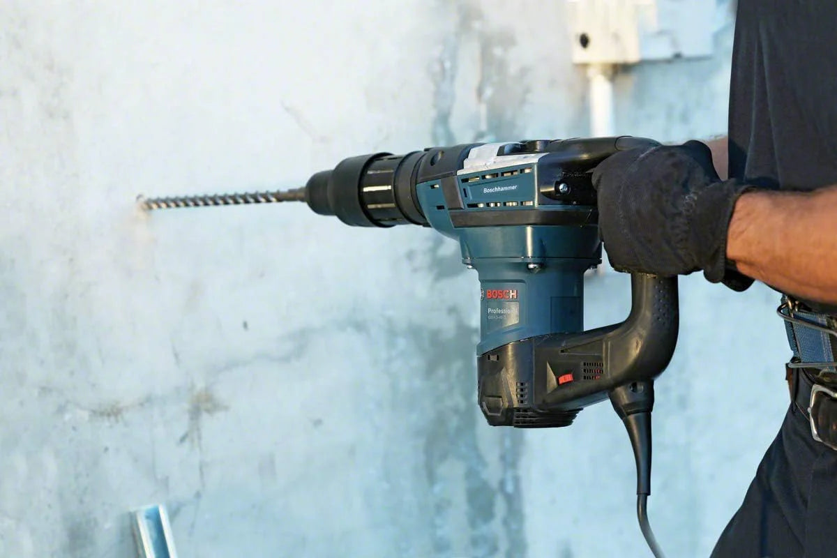 Bosch Professional: młot udarowo-obrotowy GBH 5-40 DCE (1 150 W, uchwyt SDS max, nominalna prędkość obrotowa 165 – 330 min-1, walizka)