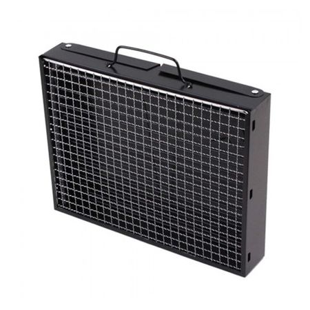 Przenośny składany grill węglowy z rusztem 43x29x20cm