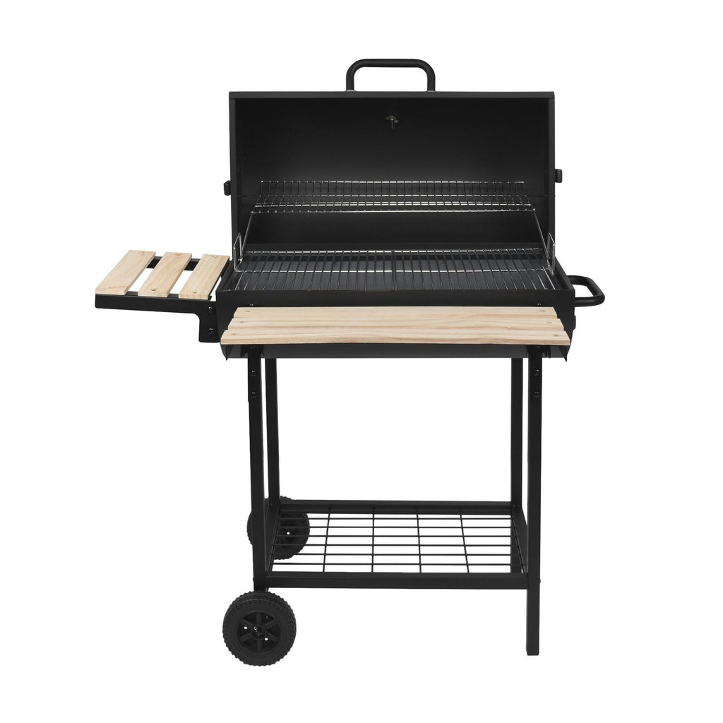 Grill i wędzarnia węglowa Red Deco Outdoor Kentucky, czarna