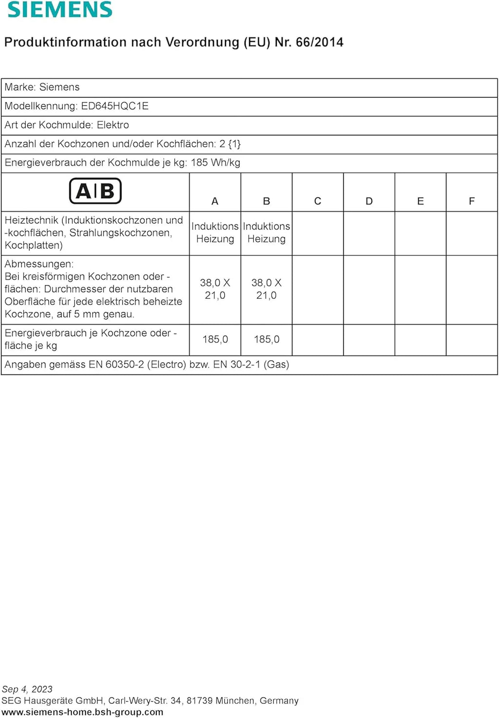 Siemens EX975LXC1E płyta indukcyjna, płyta grzewcza ceramiczna, czarna, 91,2 x 52 x 5,1 cm