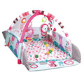 Baby Fitness Frame with Crawling Mat, Learning Play Gym with Soft Toys