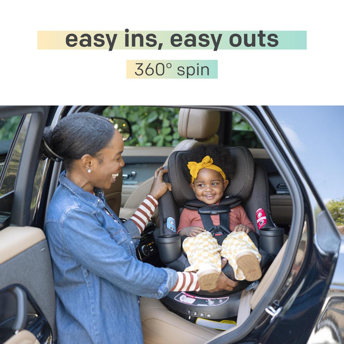 Joie Chili Spin SI 360 Rotating 2-in-1 Car Seat, Convertible