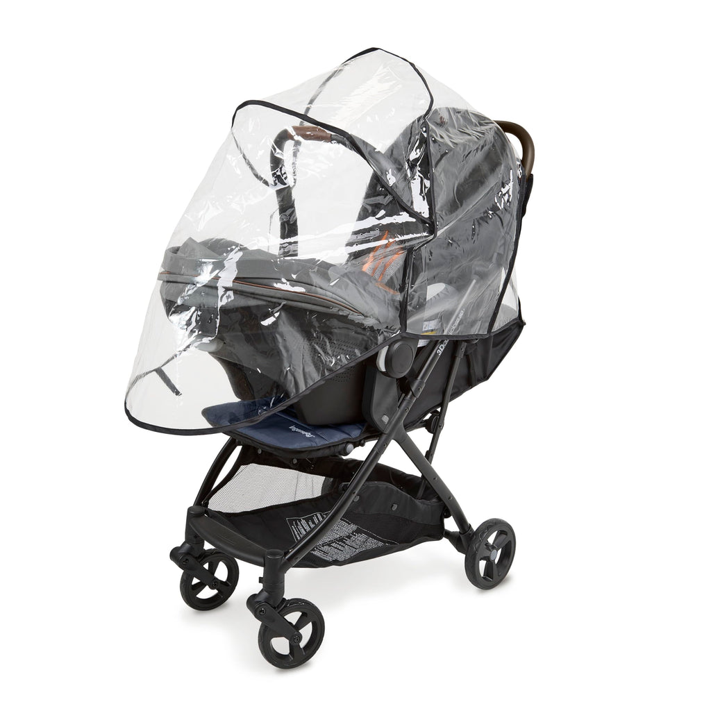 Ingenuity 3Dquickclose CS+ Compact Fold Stroller â Lightweight Stroller with Oversized Canopy, Extra-Large Storage and Compact Fold, Gray