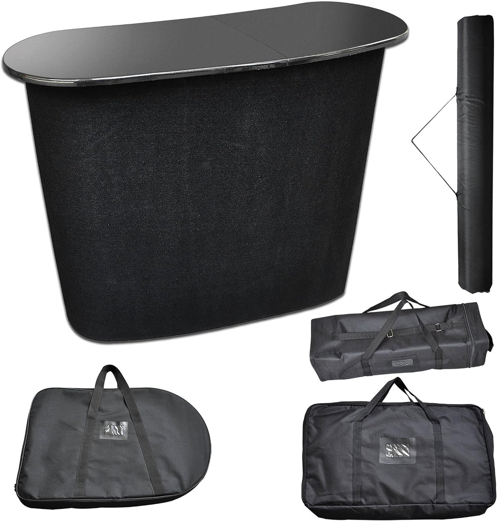 Portable Pop Up Podium Counter Table Stand Promotion Retail Trade Show