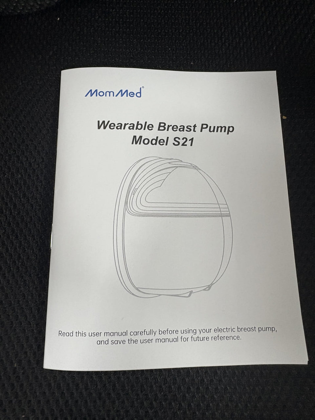 MomMed Wearable Breast Pump (Model S21) â Double Electric Hands-Free Breast Pump, Leak-Proof Design, 3 Modes (Stimulation, Expression, Auto) & 12 Vacuum Levels, Portable and Quiet