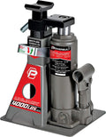 Powerbuilt 2 Ton UniJack Combination Hydraulic Bottle Jack / Jackstand in 1 Unit, Compact, Portable, Wide Base, for Unibody Sedans, CUVs, SUVs, Cars, - 620470
