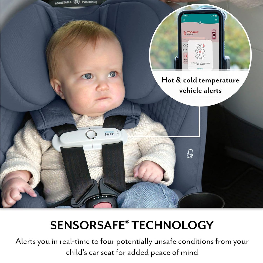 Evenflo Revolve360 Slim 2-in-1 Rotating Car Seat