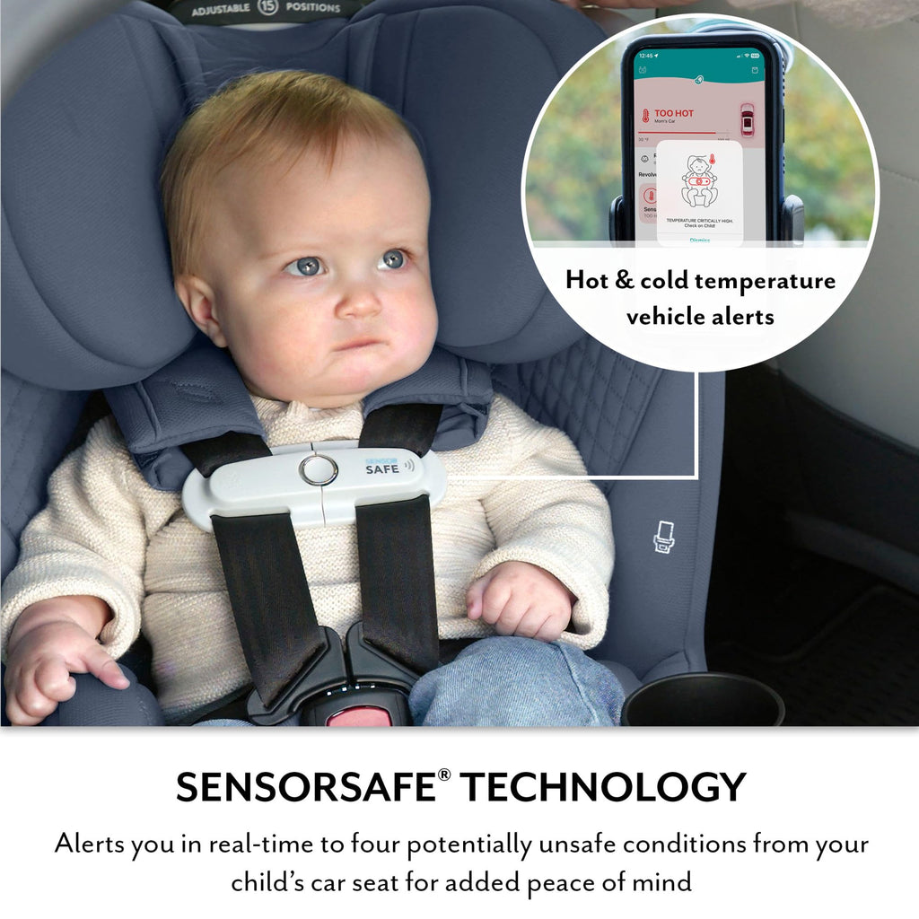 Evenflo Revolve360 Slim 2-in-1 Rotating Car Seat