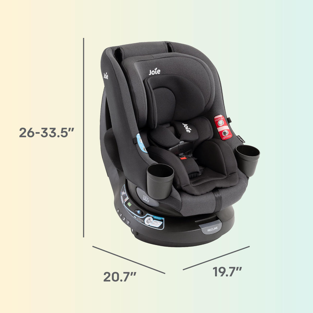 Joie Chili Spin SI 360 Rotating 2-in-1 Car Seat, Convertible