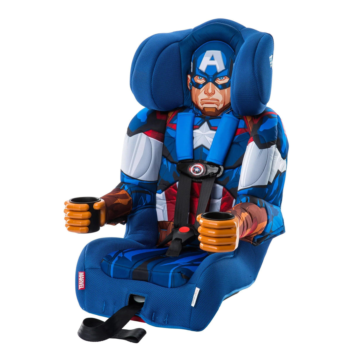 KidsEmbrace 2-in-1 Car Seat | Forward-Facing Harness (26.5â65 lbs) & Booster Mode (40â100 lbs) | Latch | Premium Fit with Multi-Position Headrest, Harness & Recline - Marvel Spider-Man