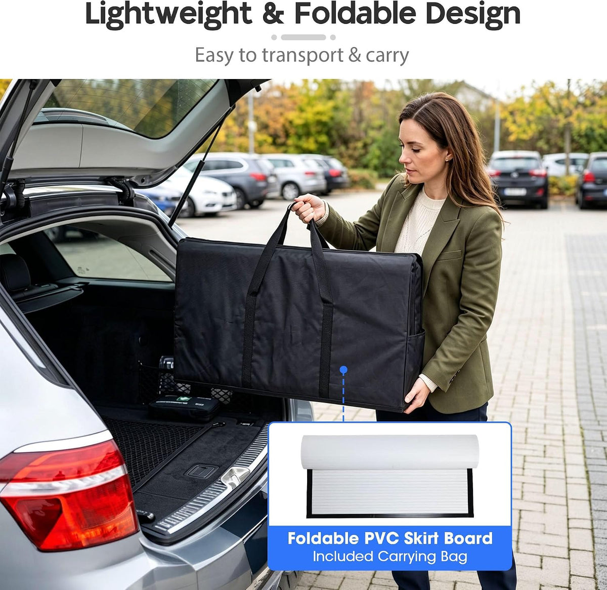 Yescom 2 Set Portable Podium Counter Tables