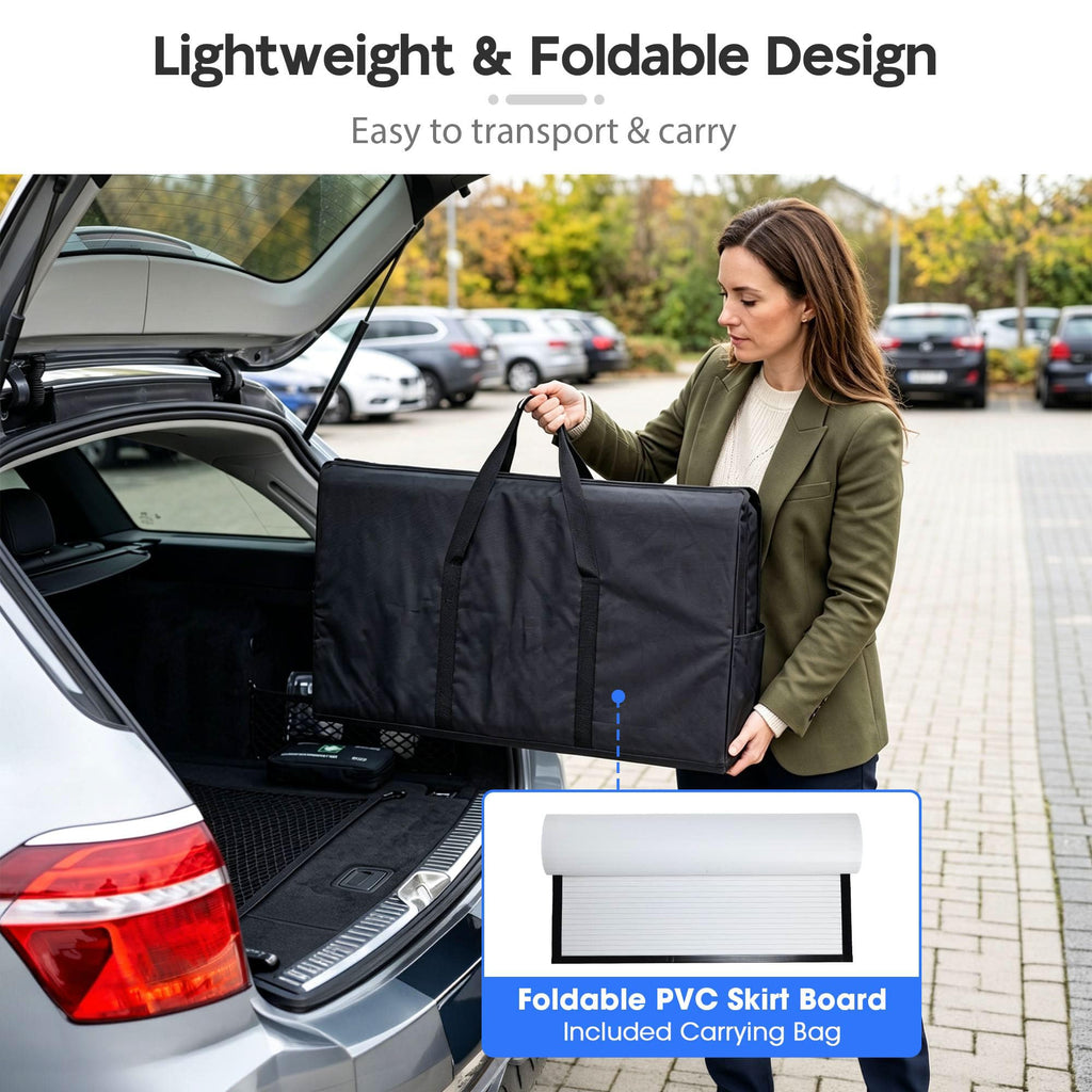 Yescom 2 Set Portable Podium Counter Tables