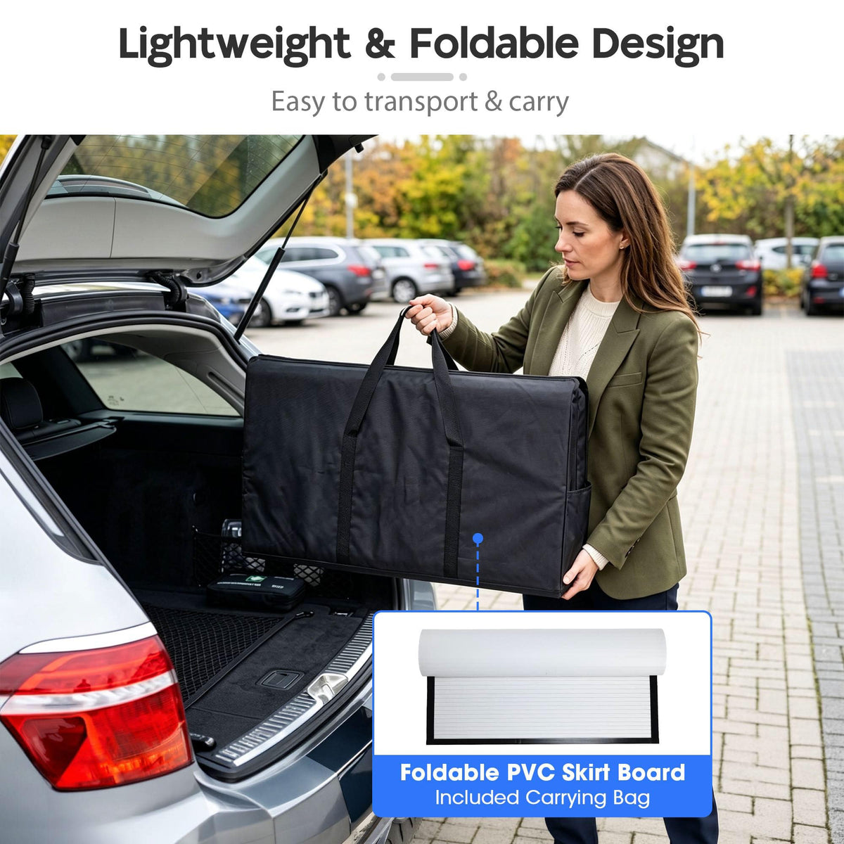 Yescom 2 Set Portable Podium Counter Tables