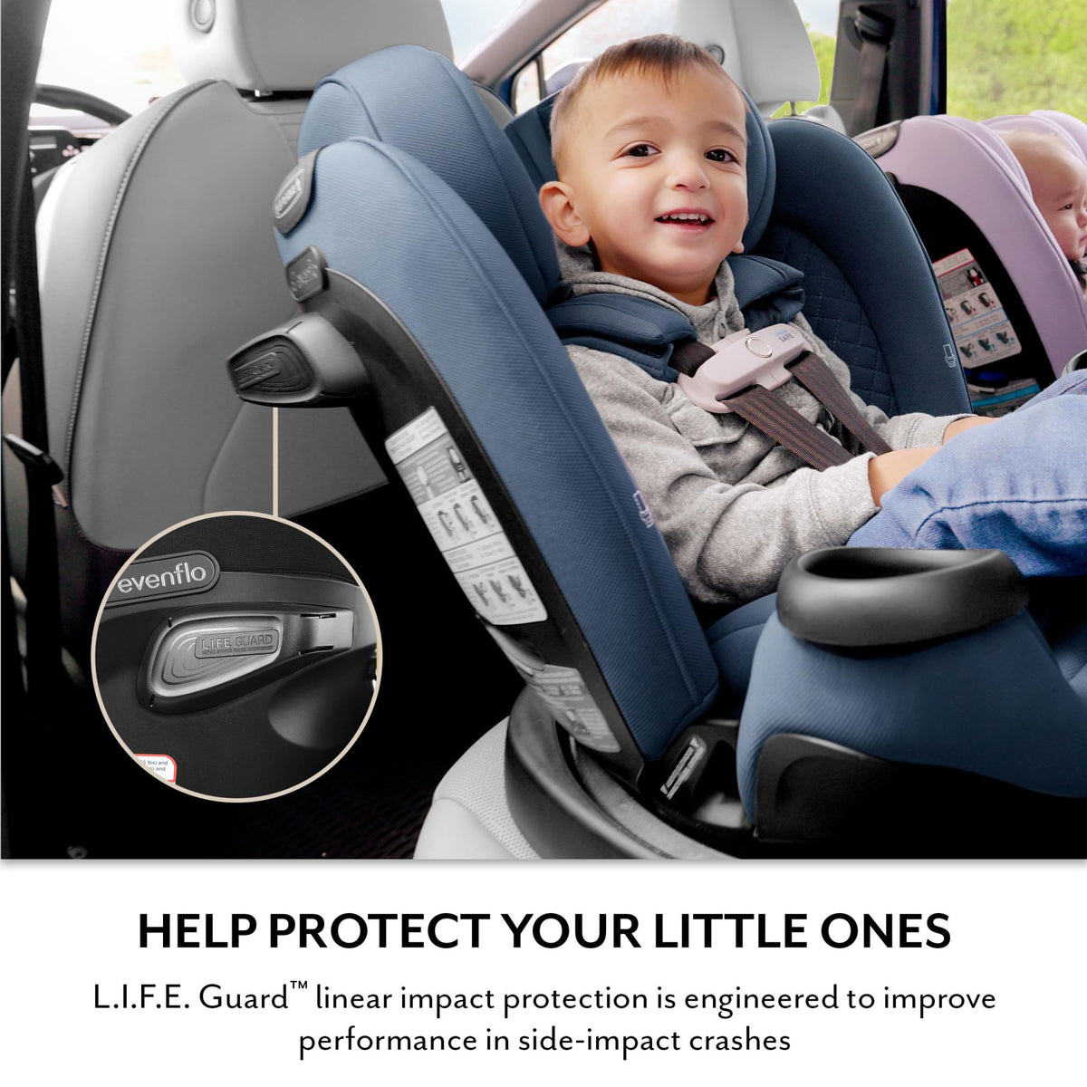 Evenflo Revolve360 Extend All-in-One Rotating Car Seat