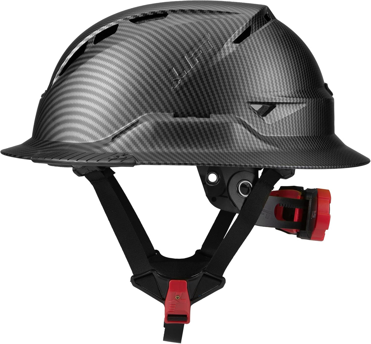 Lift Radix Full Brim Vented or Non-Vented Hard Hat, Twiceme Emergency ID