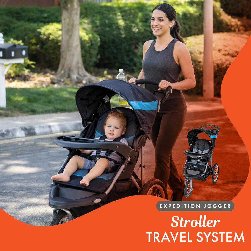 Baby Trend ExpeditionÂ® Jogger, Dash Black