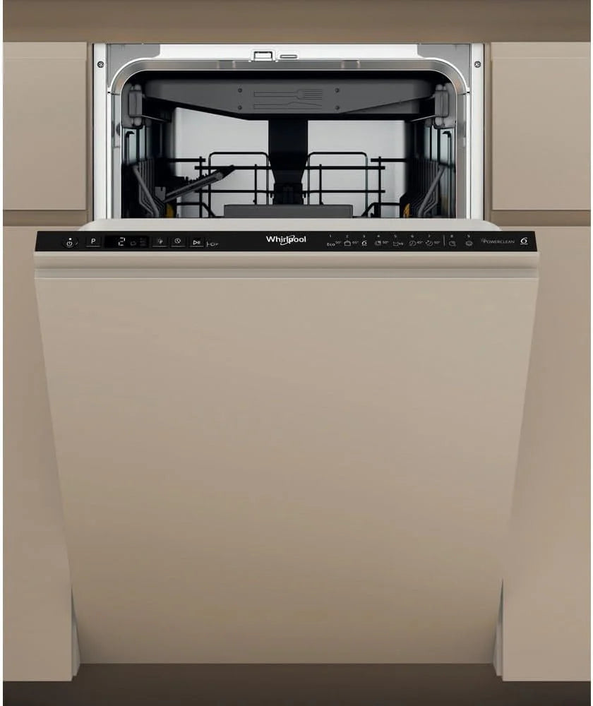Whirlpool Zmywarka 45 cm, klasa C, 11 koców, trzeci kosz stały