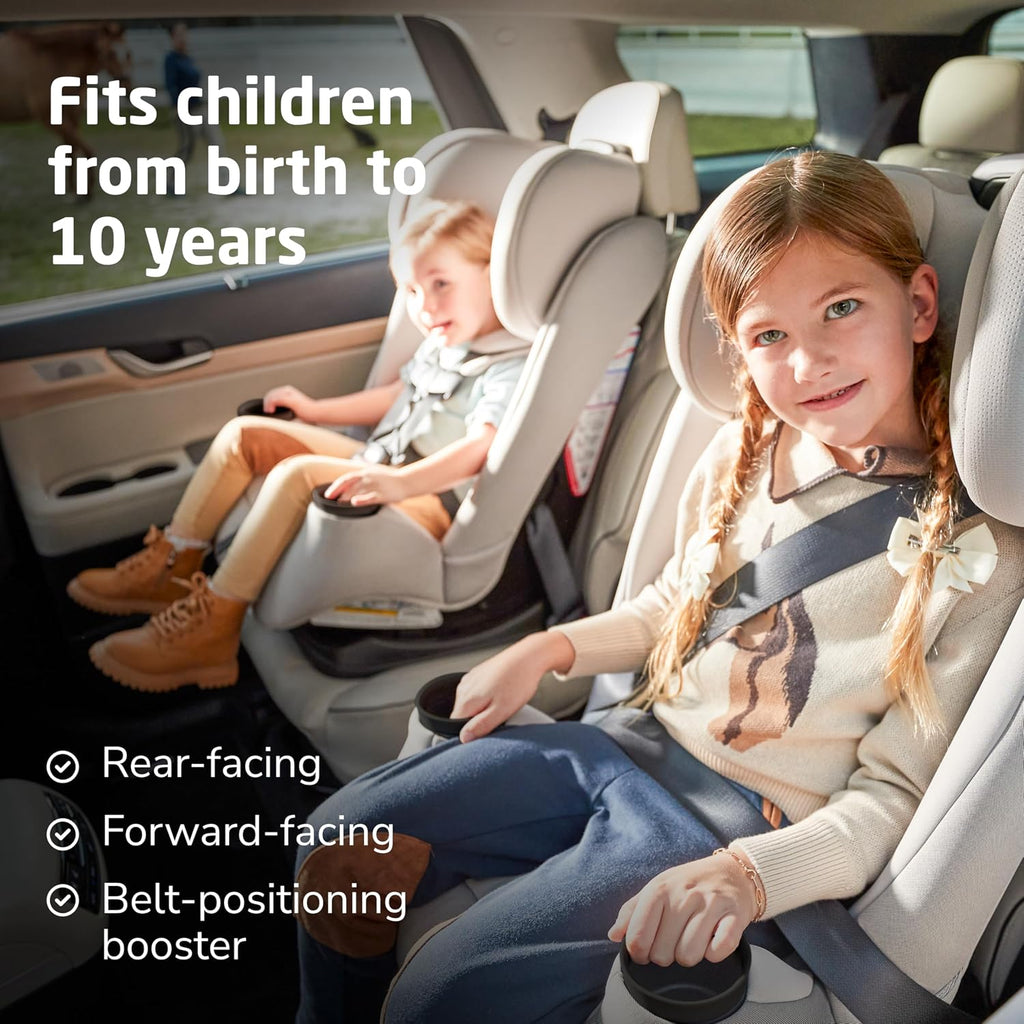 Maxi-Cosi Pria All-in-One Convertible Car Seat, Infant to Toddler Car Seat, Easy-Install Harness, Machine-Washable Cover, 5-100 lbs, SeaDrift