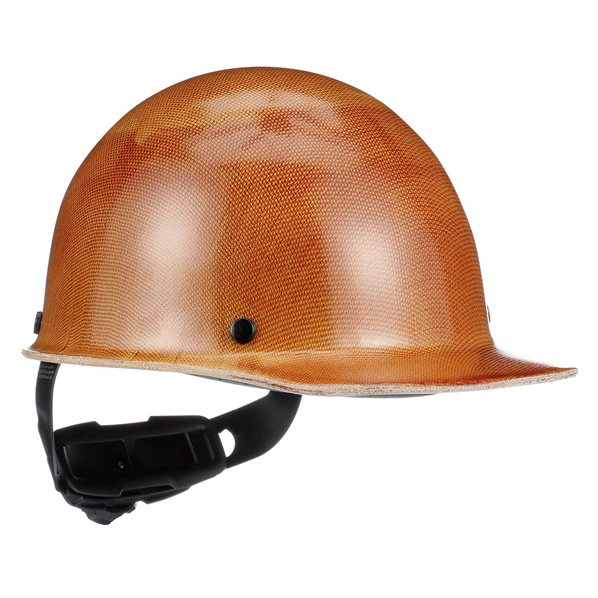MSA Skullgard Cap Style Safety Hard Hat with Suspension - Non-Slotted Cap, Made of Phenolic Resin, Radiant Heat Loads up to 350F | Fas-Trac III Ratchet Suspension