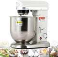 Profesjonalny mikser stojakowy, 3 Speed 10L Mixing Bowl 500W Elektryczny z Beater & Dough Hok, komercyjny mikser kuchenny i mikser, biały