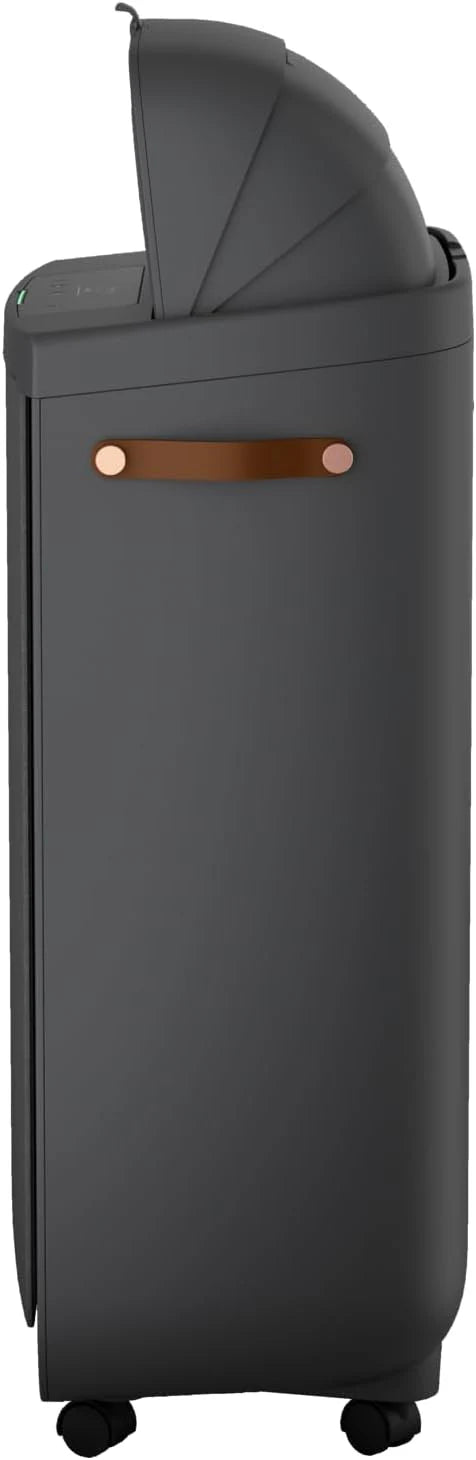 AEG APU72771DG oczyszczacz powietrza, filtr HEPA, eliminuje 99,5% bakterii, pojemność do 70 m2, 3 prędkości, dotykowy, sterowanie głosem, Wi-Fi, czujnik wilgotności/temperatury, filtrowanie 4 etapów,