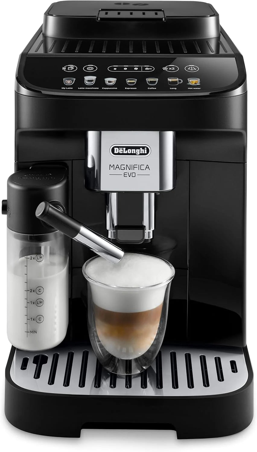 De'Longhi Magnifica Evo Ecam Ekspres do Kawy, Srebrny, 1450 WW 230 VV