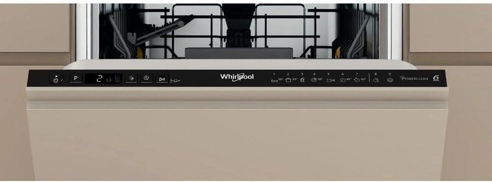 Whirlpool Zmywarka 45 cm, klasa C, 11 koców, trzeci kosz stały