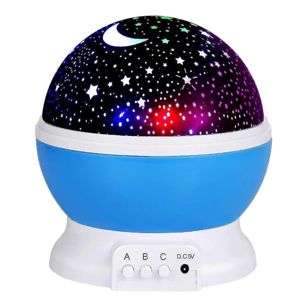 360° Rotating Star Projector Night Light for Kids with USB Power