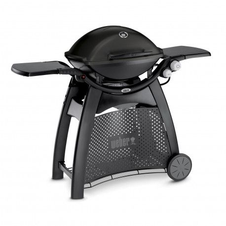Grill gazowy Weber Q3000 w kolorze czarnym z luksusowym stołem - 56010049 - Weber