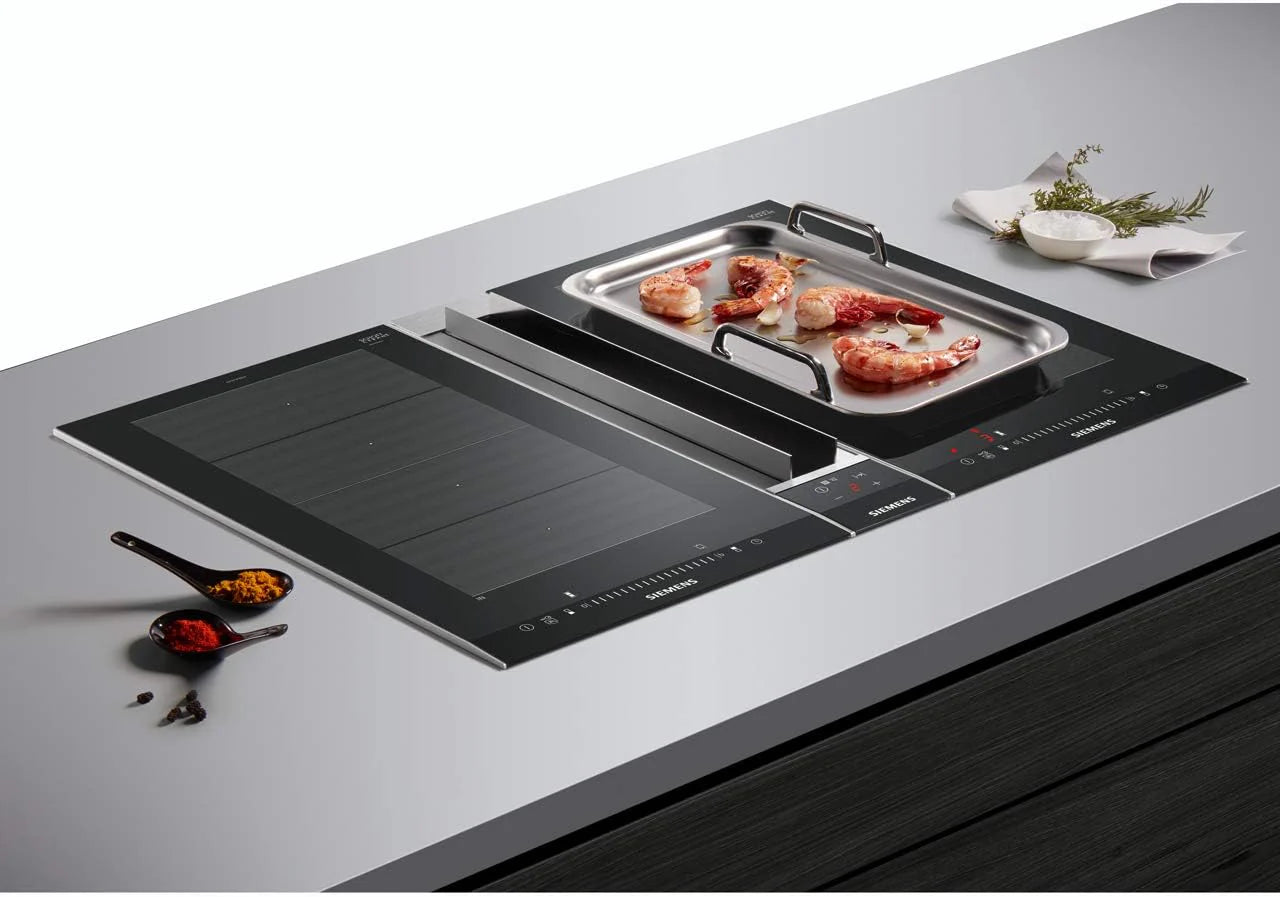 Siemens EX975LXC1E płyta indukcyjna, płyta grzewcza ceramiczna, czarna, 91,2 x 52 x 5,1 cm