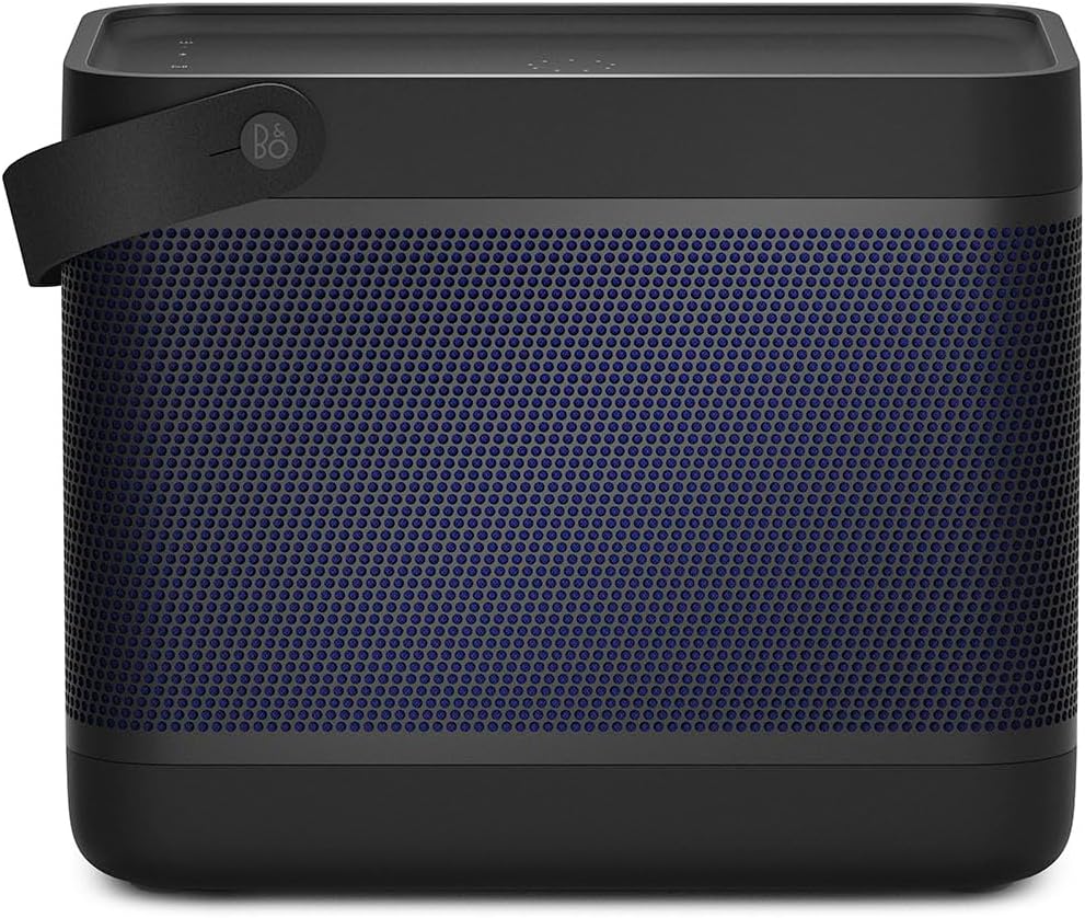 Bang & Olufsen Beolit 20 Przenośny głośnik z bluetooth, z ładowaniem bezprzewodowym, głośny dźwięk 360 stopni, głośnik do domu i na zewnątrz, ładowarka Qi do telefonu - Grey Mist
