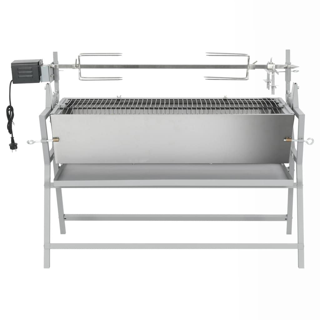 Grill żeliwny i ze stali nierdzewnej Vidaxl