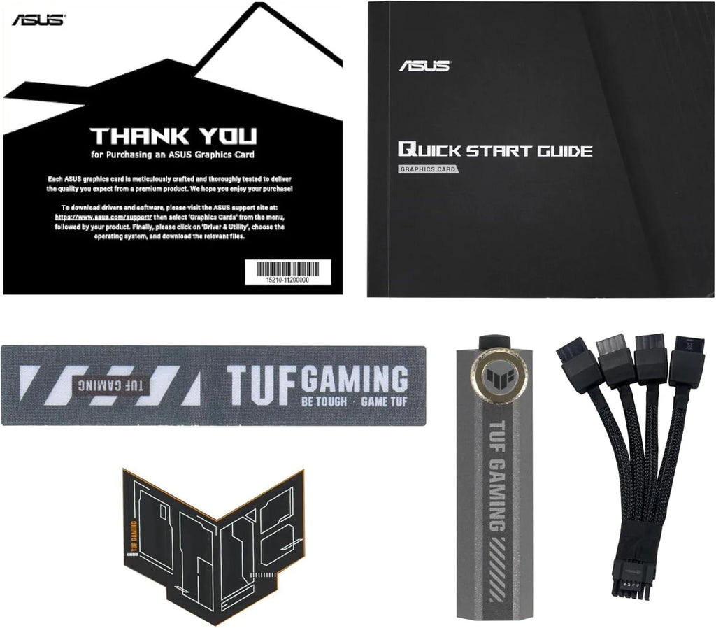 ASUS TUF Gaming GeForce RTX 5090 OC Edition 32 GB GDDR7 karta graficzna dla graczy (Nvidia GeForce RTX5090, 3,6 Slot, PCIe 5.0, 2X HDMI 2.1b, 3X DisplayPort 2.1a)