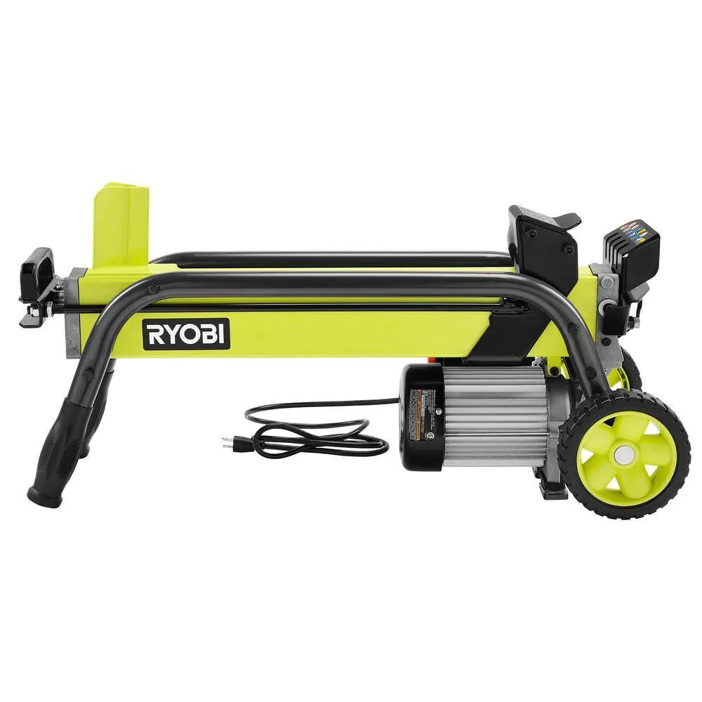 2026 RYOBI RYAC490 5 ton, 15 amperów, elektryczna łuparka do drewna