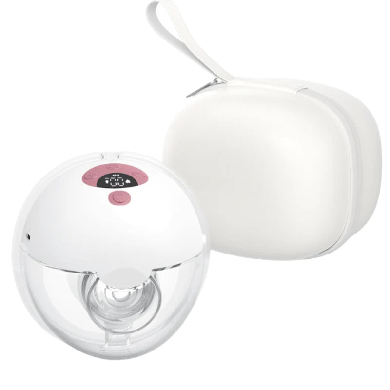 Wearable Breast Pump 3 Modes 9 Levels 180 ml and Heat Massager