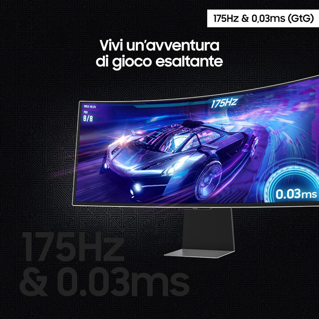 Samsung Odyssey OLED G8 S34DG850SU - Serie G85SD - Monitor OLED - Smart - Gaming - curvo - 86,4 cm (34)
