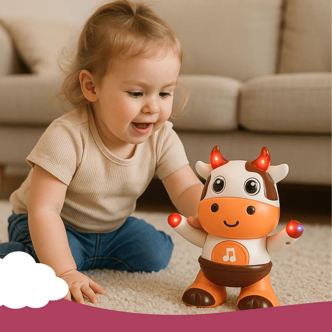 Musical Cow – Singing, Dancing, Walking with LED Lights, Moving Eyes