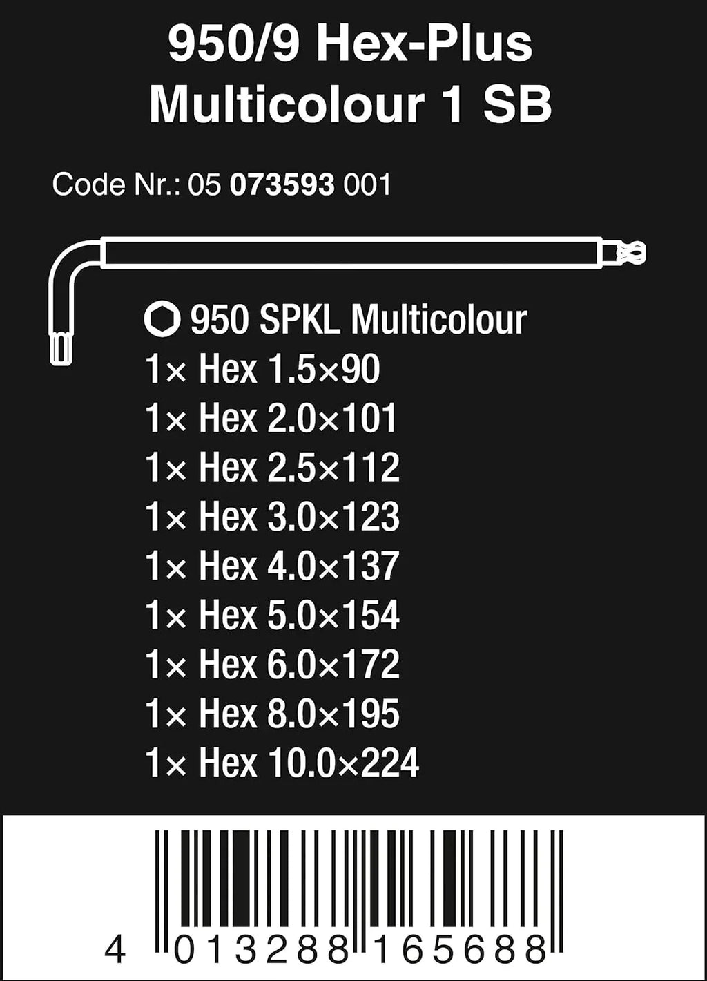 5003594001 8100 SB 2 Zyklop 3/8 Metric Ratchet Set ( Piece of 43)