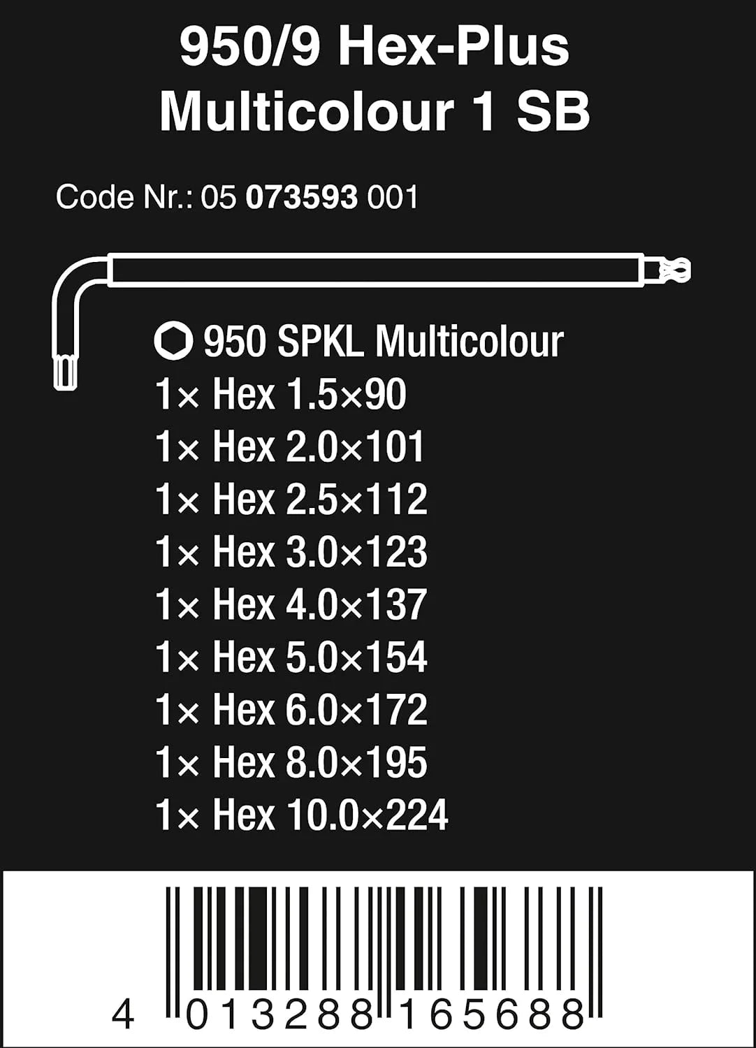 5003594001 8100 SB 2 Zyklop 3/8 Metric Ratchet Set ( Piece of 43)