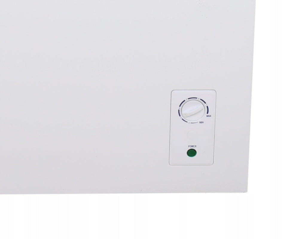 MAŁA ZAMRAŻARKA SKRZYNIOWA 2w1 LODÓWKA 100L KOSZ LED BIAŁA