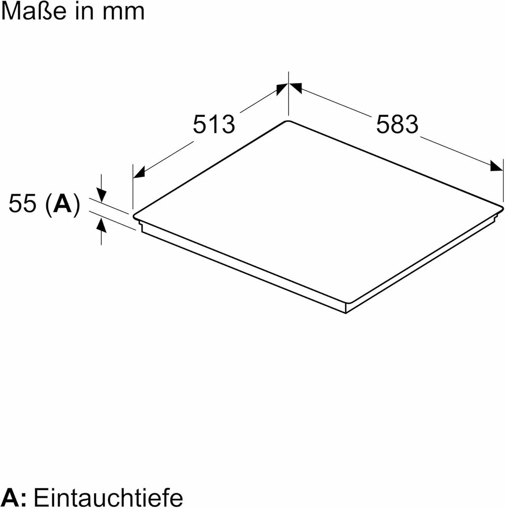 Siemens EX975LXC1E płyta indukcyjna, płyta grzewcza ceramiczna, czarna, 91,2 x 52 x 5,1 cm
